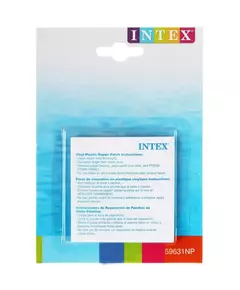 Набор ремонтный наклейка 5х10см (59631NP) (уп.6шт) INTEX 6941057402611