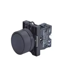 Кнопка управления NP2-EA22 без подсветки 1НЗ IP40 (R) черн. CHINT 574624