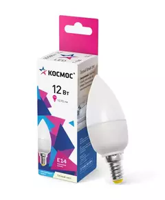 Лампа светодиодная CN 12Вт 3000К E14 1070лм 174-265В КОСМОС LkecLED12wCNE1430