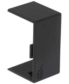 Соединитель на стык КМС 20х10 черн. (уп.4шт) ELECOR IEK EL-KK10D-S-020-010-K02