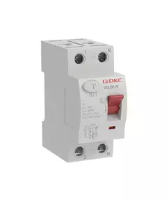 Выключатель дифференциального тока (УЗО) 2п (1P+N) 16А 30мА тип AC MDL100 YON MDL100-2P2-16-AC