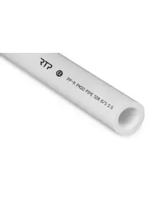 Труба PPR 25х4.2 PN20 бел. (дл.2м) RTP 10305