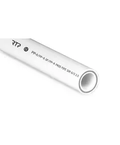 Труба PPR 20х3.4 PN25 стекловолокно бел. (дл.2м) RTP 14152