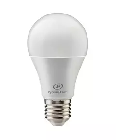 Лампа светодиодная RS A60 E27 12W 220-240V 4000К 12Вт 1200лм Ra 90 грушевидная Русский Свет 15010345041