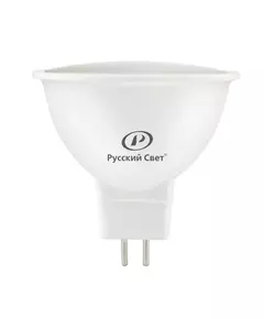 Лампа светодиодная RS GU5.3 5W 220-240V 6500К 5Вт 500лм Ra 90 рефлектор Русский Свет 15011345068