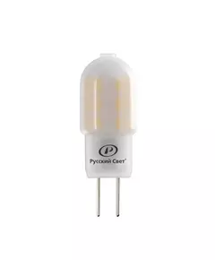 Лампа светодиодная RS C G4 2W 220-240V 2700К 2Вт 200лм Ra 90 capsule Русский Свет 15010845083