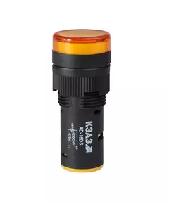 Лампа AD16DS(LED) матрица D16мм желт. 230В AC КЭАЗ 357822