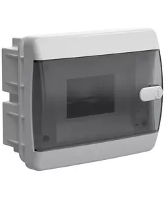Корпус пластиковый ЩРВ-П-6 IP41 черн. прозр. дверь UNION Compact IEK UIC-KP12-V-06-41-K01