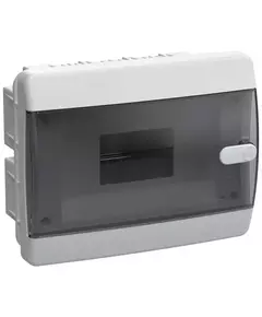 Корпус пластиковый ЩРВ-П-8 IP41 черн. прозр. дверь UNION Compact IEK UIC-KP12-V-08-41-K01