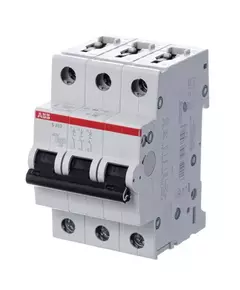 Выключатель автоматический модульный 3п C 25А 6кА S203 C25 ABB 2CDS253001R0254