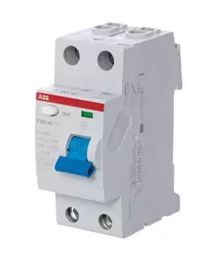 Выключатель дифференциального тока (УЗО) 2п 16А 10мА тип AC F202 ABB 2CSF202001R0160
