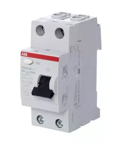 Выключатель дифференциального тока (УЗО) 2п 25А 30мА тип AC FH202 ABB 2CSF202004R1250