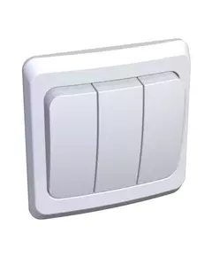 Выключатель 3-кл. СП Этюд 10А IP20 бел. SchE BC10-003B