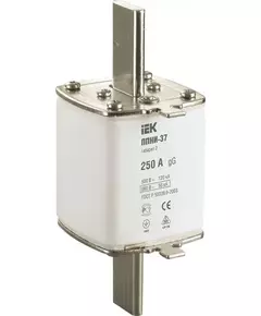 Вставка плавкая ППНИ-37 250А габарит 2 IEK DPP40-250