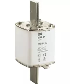 Вставка плавкая ППНИ-37 315А габарит 2 IEK DPP40-315