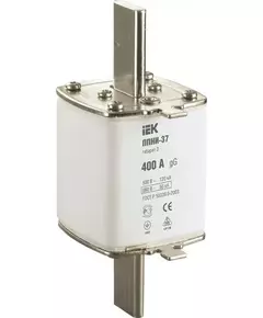 Вставка плавкая ППНИ-37 400А габарит 2 IEK DPP40-400