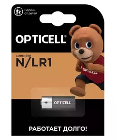 Элемент питания алкалиновый N/LR1 1.5В (блист.1шт) Specialty Opticell 5070003