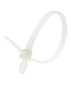 Хомут кабельный нейлоновый с анкером бел. 3.6х150 (уп.100шт) TOKOV ELECTRIC TKE-HNB-3.6-150-W/100