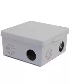 Коробка распределительная ОП 100х100х50мм 7 каб. вводов IP54 сер. TOKOV ELECTRIC TKE-KR-100-100-50-C06
