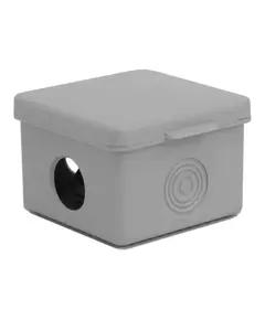 Коробка распределительная ОП 65х65х50мм 4 каб. вводов IP54 сер. TOKOV ELECTRIC TKE-KR-65-65-50-C06