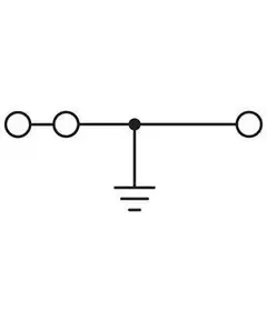 Клемма проходная заземления STS 4-TWIN-PE Phoenix Contact 3031678