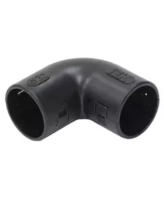 Поворот открывающийся на 90град. CI32G черн. IEK CTA10D-CIG32-K02-025