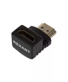 Переходник аудио гнездо HDMI - штекер HDMI угловой блист. Rexant 06-0176-A