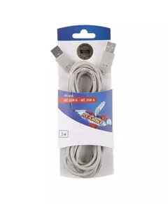 Шнур штекер USB-А - штекер USB-A 3м блист. Rexant 06-3153