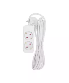 Удлинитель 2х3м с заземл. STANDARD 3х1кв.мм бел. Rexant 13-4004
