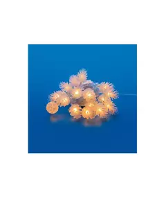 Гирлянда LED "Шишки" ULD-S0500-050/DTA WARM WHITE IP20 PINE CONES 5м 50 диодов тепл. бел. свет провод прозр. Uniel UL-00007192