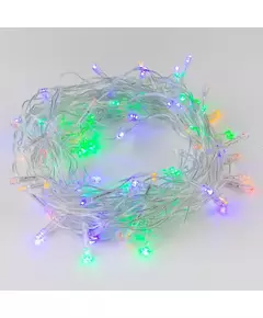 Гирлянда LED ULD-S1000-090/STA MULTI IP20 10м 90 диодов разноцвет. свет провод прозр. Uniel UL-00007179