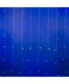 Занавес LED с эффектом мерцания ULD-C3020-240/TTK BLUE-WHITE IP44 3х2м соед. 240 диодов бел. и син. провод прозр. Uniel UL-00007214