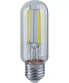 Лампа светодиодная филаментная 14 442 NLL-F-T39-7-230-4K-E27-CL FILAMENT прозрачная E27 176-264В 110мм Navigator 14442