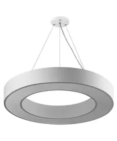 Светильник светодиодный Geometria Ring SPO-134-W-40K-056 56Вт 4000К 4200Лм IP40 800х80 бел. подвесной драйвер внутри ЭРА Б0058906