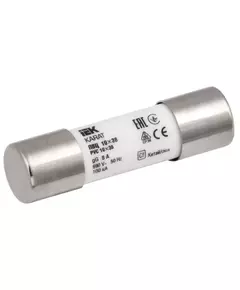 Вставка плавкая цилиндрическая ПВЦ 10х38 8А KARAT IEK MFL10-008