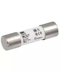 Вставка плавкая цилиндрическая ПВЦ 10х38 32А KARAT IEK MFL10-032