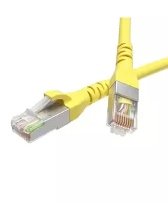 Патч-корд кат.5E F/UTP экранир. 4х2 LSZH 10м желт. DKC RN5EFU4500YL