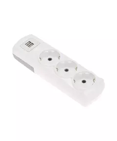 Колодка 3-м с заземл. PREMIUM 2 USB бел. Rexant 13-4402