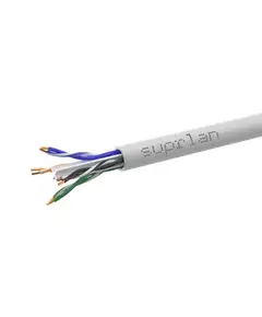 Кабель витая пара U/UTP кат.6 4х2х23AWG solid Cu LSZH нг(А)-HF Indoor Six (м) SUPRLAN 01-1030-1