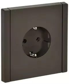 Розетка СП FORTE&PIANO FP314 16А с заземл. без защ. шторок безвинт. крепл. сер. IEK FP-R11-16-1-K03