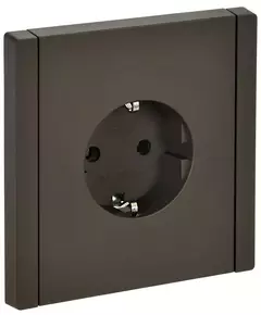 Розетка СП FORTE&PIANO FP315 16А с заземл. защ. шторки винт. крепл. сер. IEK FP-R14-16-K03