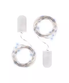 Гирлянда DC-G05-20WS2 20LED 2xCR2032 (в компл.) бел. (уп.2шт) ФАZА 5048010