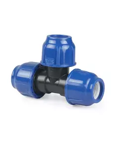 Тройник компрессионный PN16 d20 для ПЭ труб RTP 14698