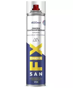 Смазка сантехническая силиконовая 400мл SANFIX RTP 40722
