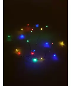 Гирлянда "Нить" LDM020M-BO 20RGB минидиодов 1.9м IP20 SHLights 4690601042125