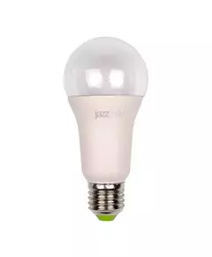 Лампа светодиодная PPG A60 Agro 15Вт А60 грушевидная E27 IP20 для растений красн./син. спектр clear матов. JazzWay 5049444