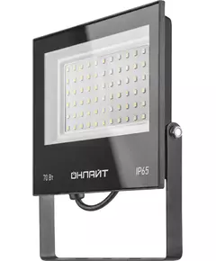 Прожектор светодиодный 90 550 OFL-70-4K-BL-IP65-LED 70Вт 4000К IP65 5600лм черн. ОНЛАЙТ 90550