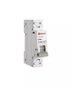 Выключатель автоматический 1п C 20А 4.5кА ВА 47-63N PROxima EKF M634120C