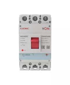 Выключатель автоматический MGS400 3P 320-400A 60kA YON MGS400S-3TAMF0400