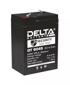 Аккумулятор ОПС 6В 4.5А.ч DT 6045 Delta 4614010040031